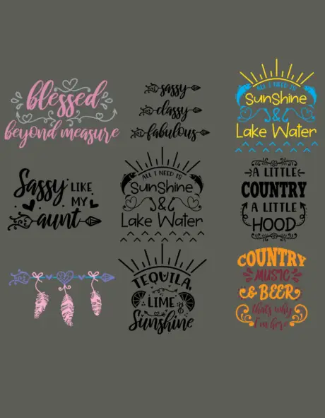 Classic Southern & Country T-Shirt Design Collection - Image 2